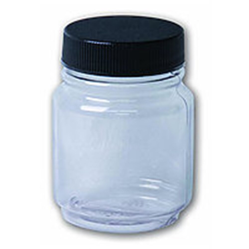 Jacquard, Clear, Plastic, Jar, Lid